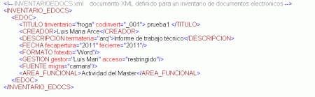 Documento XML
